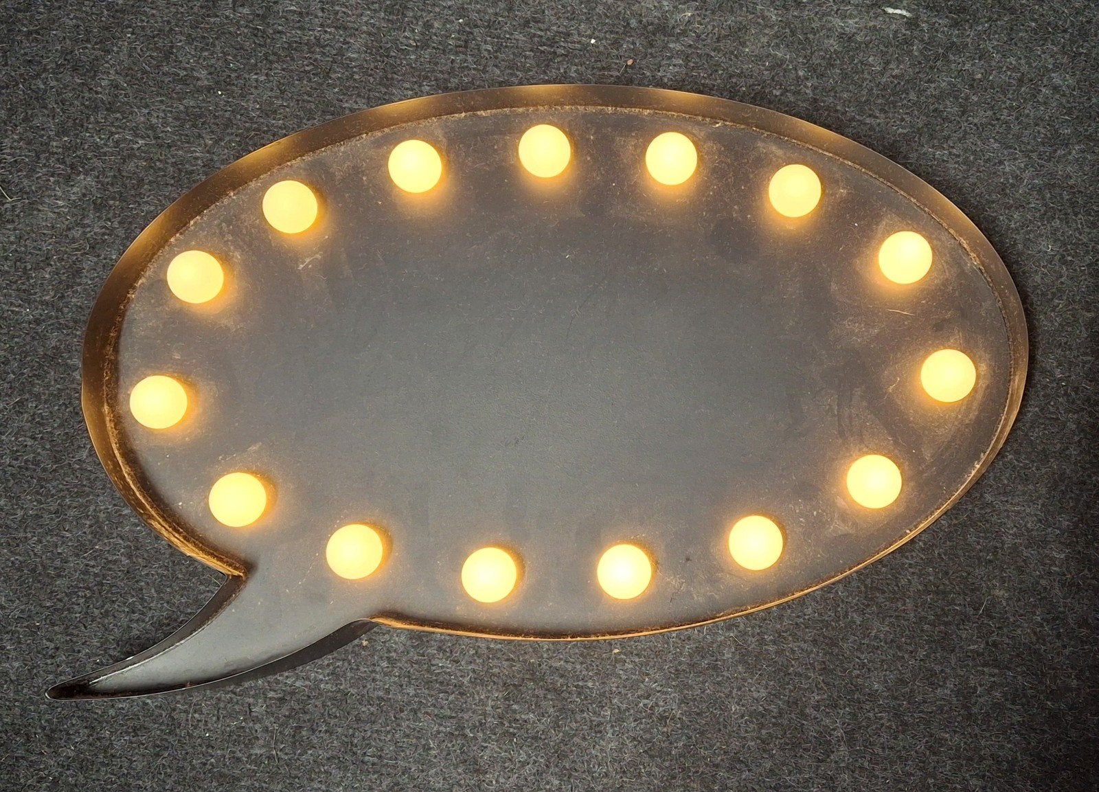 verlicht krijtbord, Maison & Meubles, Enlèvement ou Envoi
