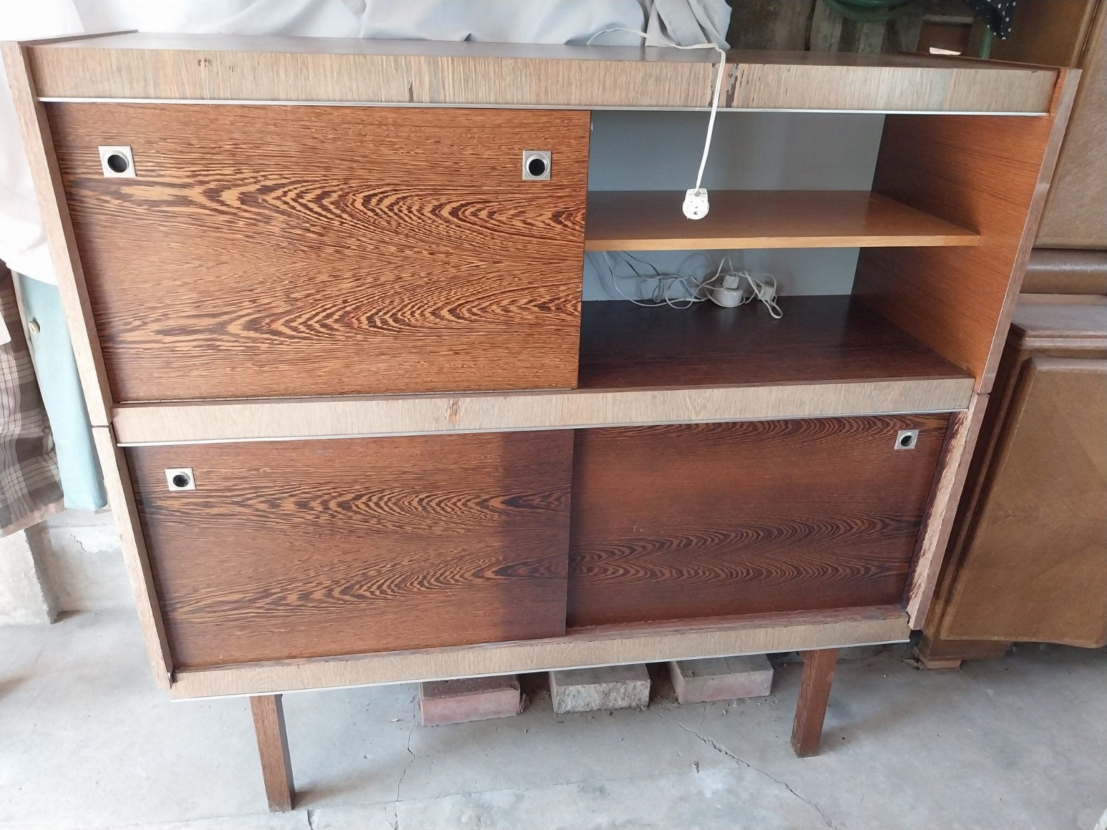 Vintage kast, 25 à 50 cm, Avec porte(s), Vintage, 100 à 150 cm