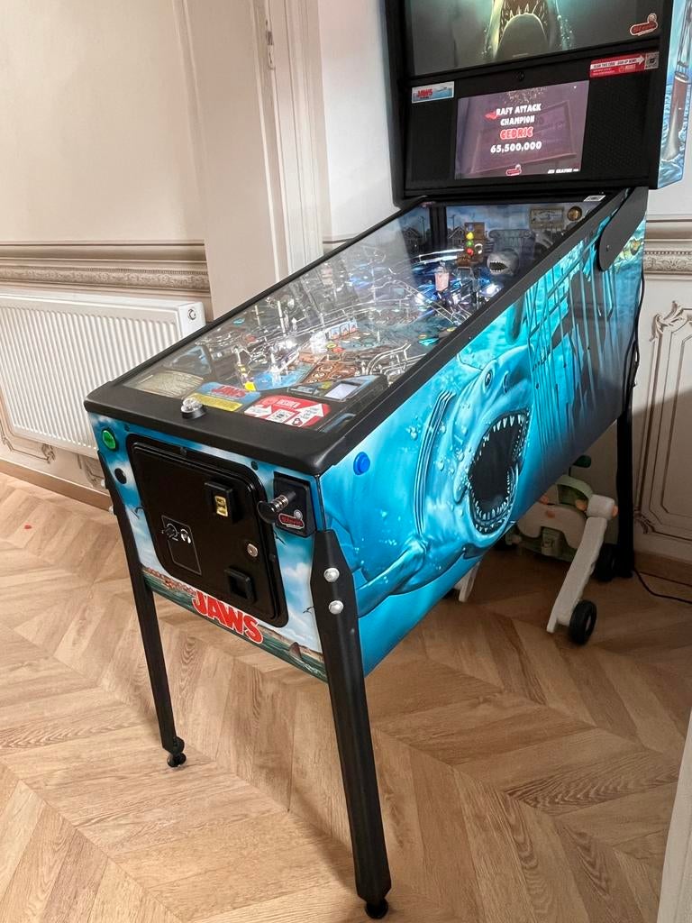Flipper Jaws Pro excellent etat, Ophalen, Zo goed als nieuw, Flipperkast, Stern