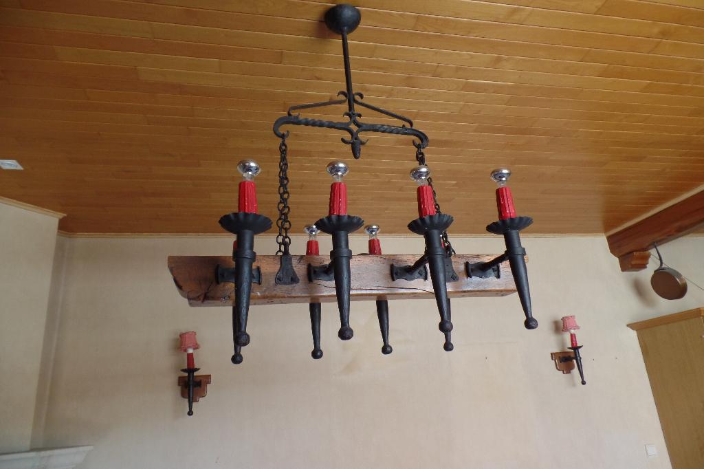 lusters in smeetwerk, Ophalen