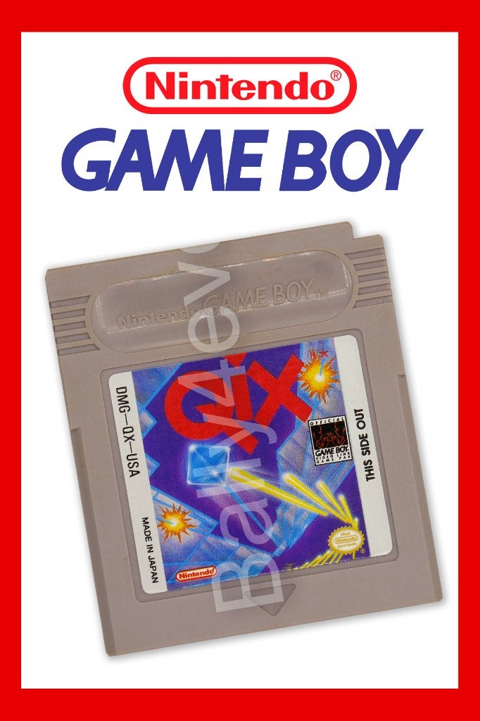 Qix - Nintendo Game Boy - Loose - USA, Consoles de jeu & Jeux vidéo, Enlèvement ou Envoi, 1 joueur, Utilisé, À partir de 3 ans