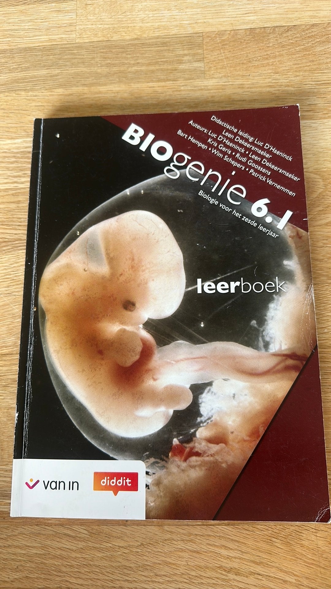 Biogenie 6.1 - leerboek vanin, Ophalen, Nederlands