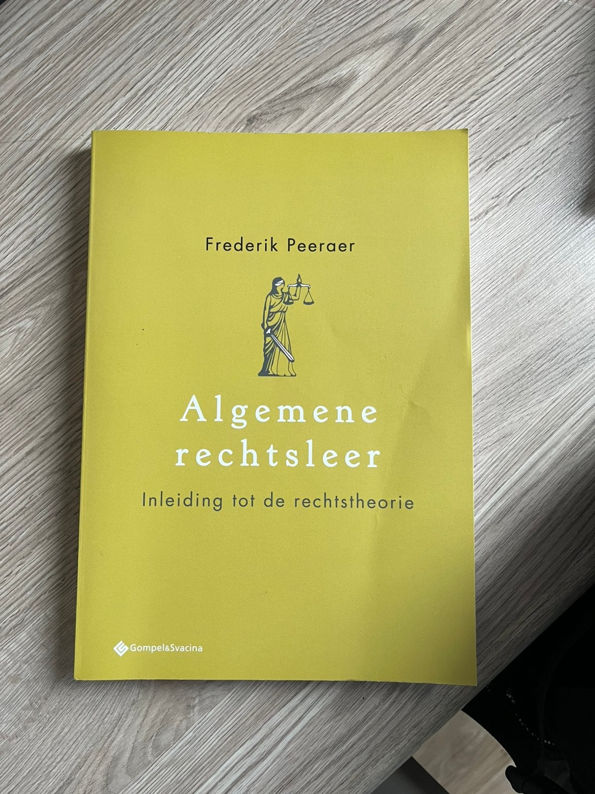Algmene rechtsleer -1e bagh Ugent rechten, Ophalen of Verzenden, Zo goed als nieuw