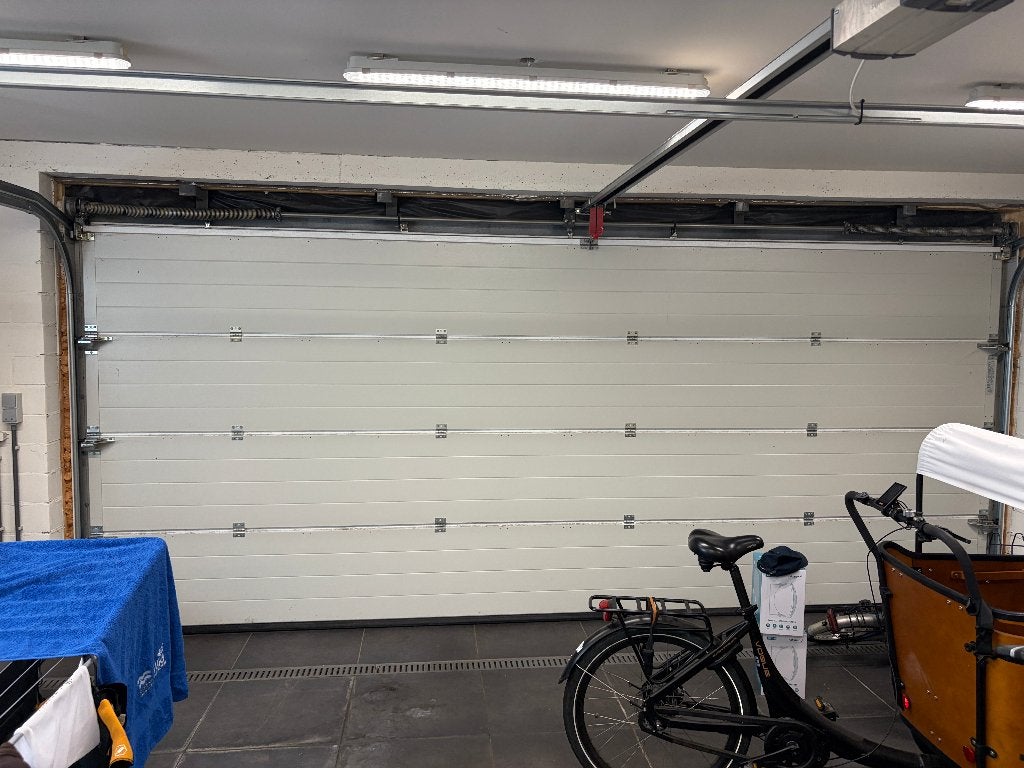 Volledig elektrische Hörmann garagepoort, Immo, Garages en Parkeerplaatsen, Gent