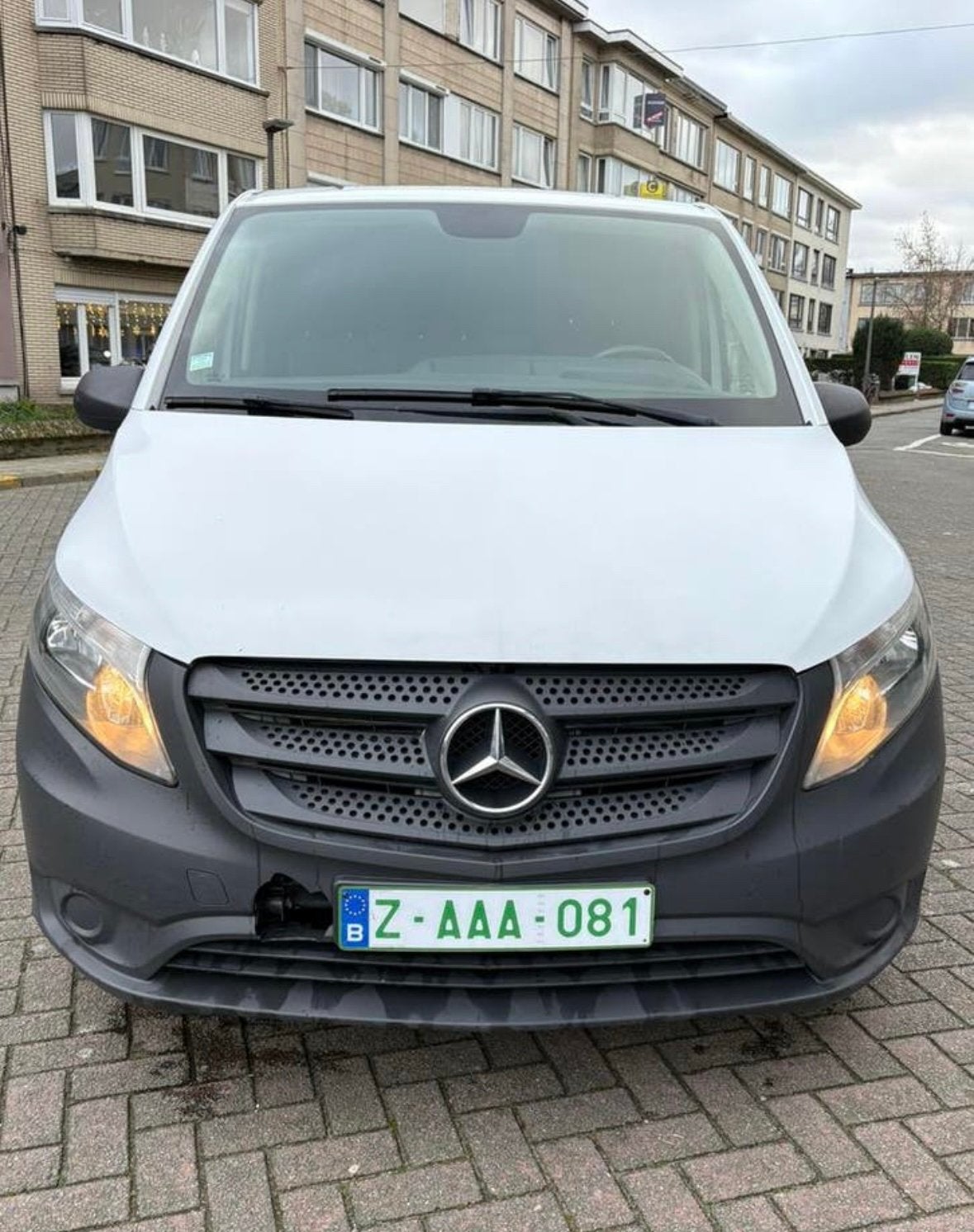 Mercedes Vito 111. Lichtenvracht. 2015!, Zwart, 4 cilinders, 1600 cc, Wit