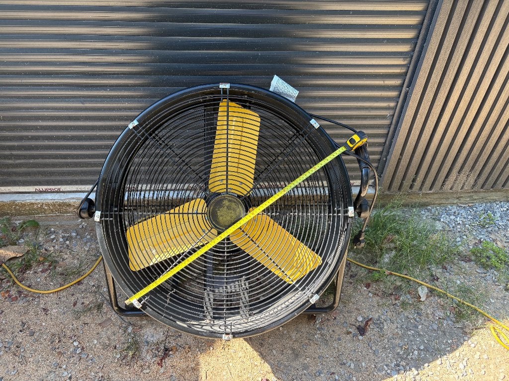 Ttrès grand ventilateur, Enlèvement, Utilisé, Ventilateur de sol