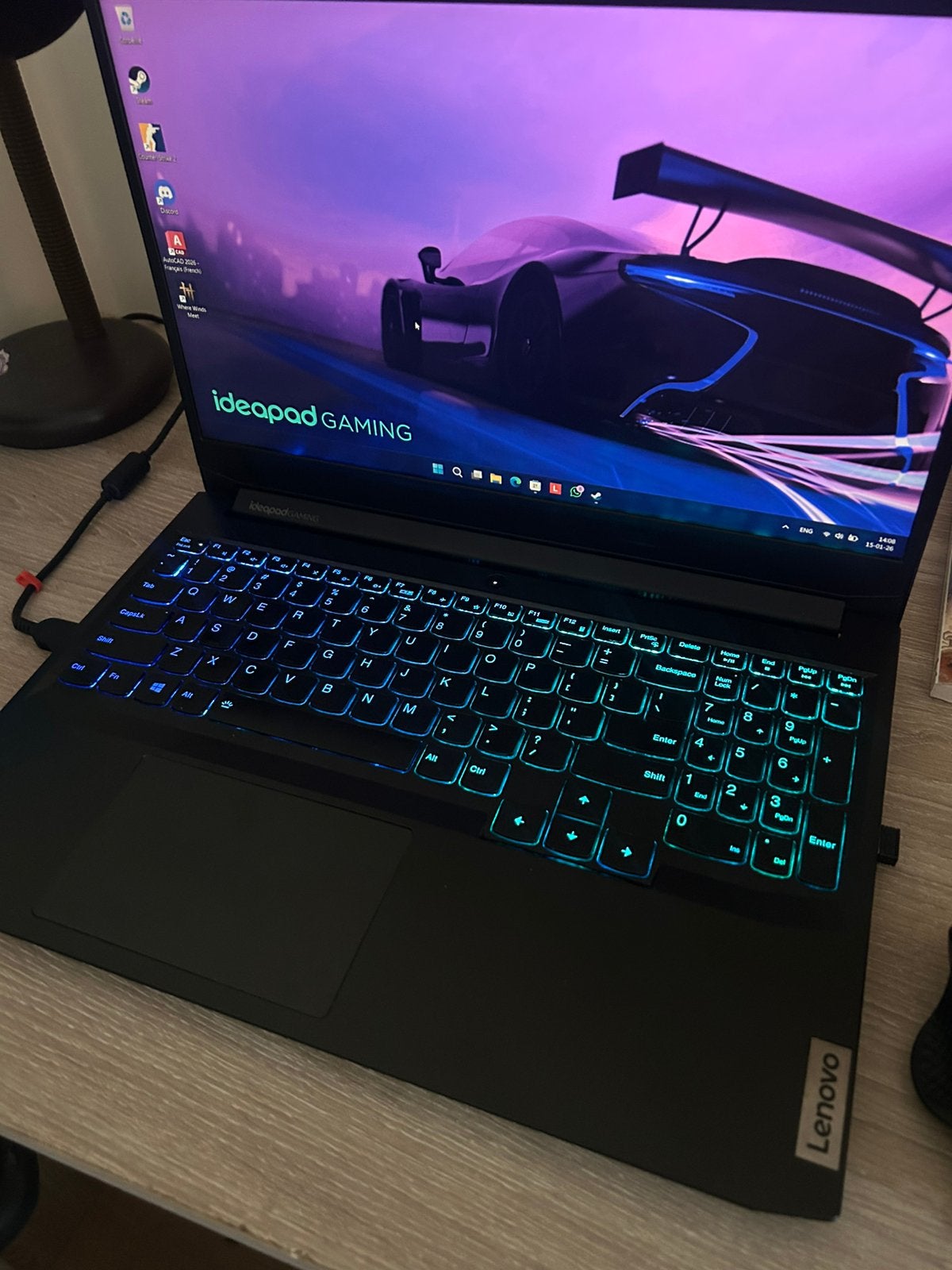 Lenovo Ideapad gaming 3, Informatique & Logiciels, Enlèvement ou Envoi, Comme neuf, Gaming