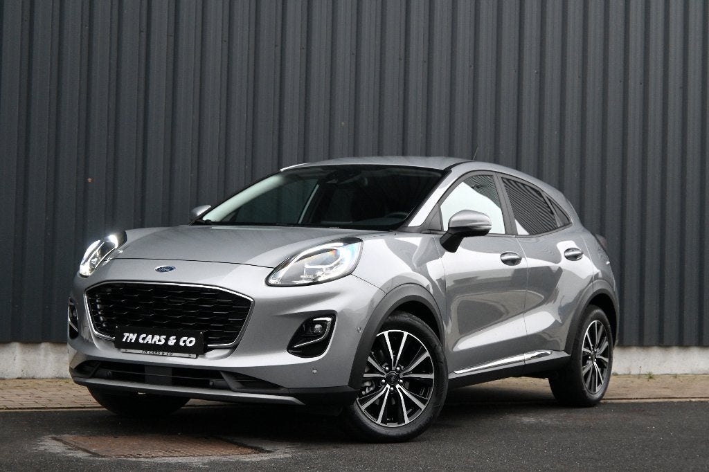 Ford Puma 1.0 mHEV EcoBoost, Autom, GPS, zetverw, cam, trekh, Autos, Ford, Argent ou Gris, Achat, Puma, Euro 6