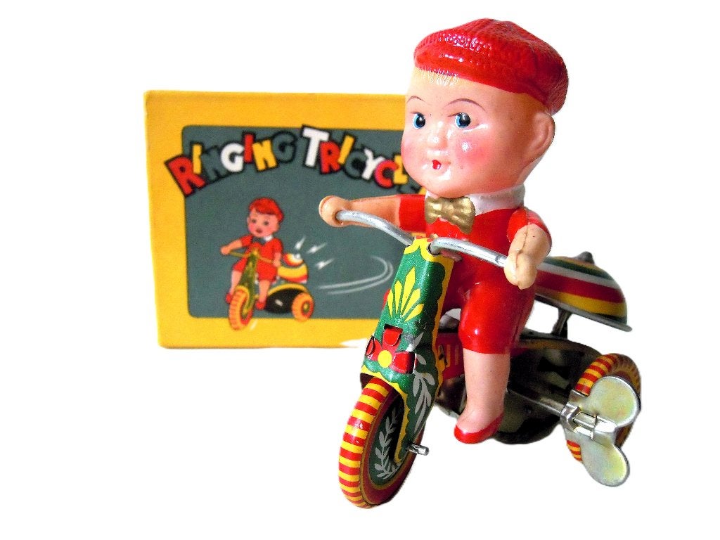 Jouets anciens pour enfants: tricycle, Antiquités & Art, Envoi