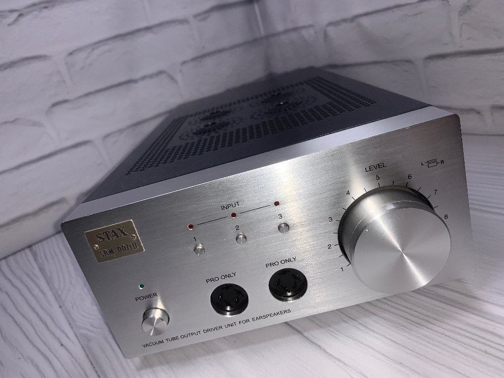 Stax SRM-007t II Elektrostatische versterker voor de 007 MK2, TV, Hi-fi & Vidéo, Tuners, Envoi, Comme neuf, Analogique