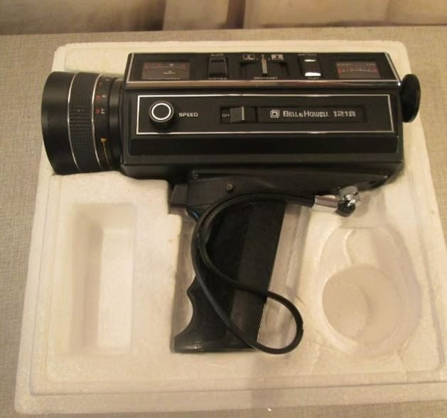 Retro Filmcamera - Bell&Howell - 1218, Ophalen of Verzenden, Filmcamera