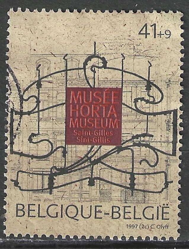 Belgique 1997 - Yvert/OBP 2684 - Le musée Horta (ST), Timbres & Monnaies, Envoi, Affranchi, Oblitéré