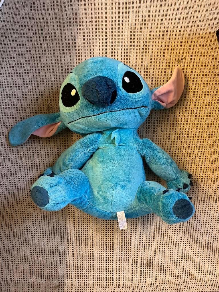 Stitch knuffels en kussen, Bleu, Disney, Lavable, Autres marques