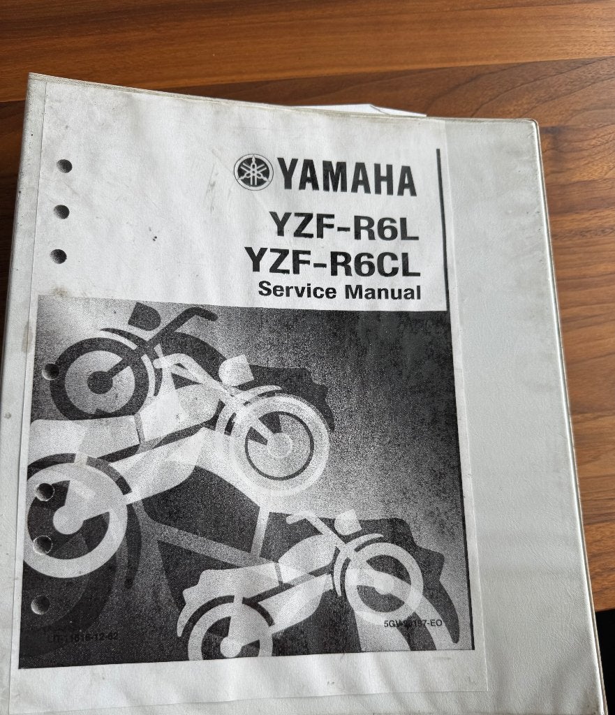 Manuel d'atelier Yamaha R6 1999, Enlèvement, Yamaha