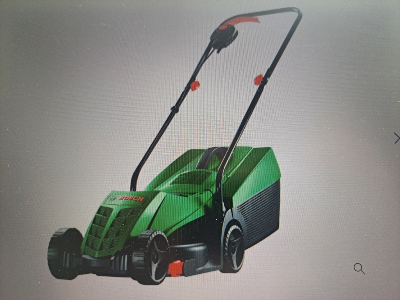 grasmaaier Bosch EasyRotak 32-235, Ophalen, Cirkelmaaier, Elektrische grasmaaier, Zo goed als nieuw