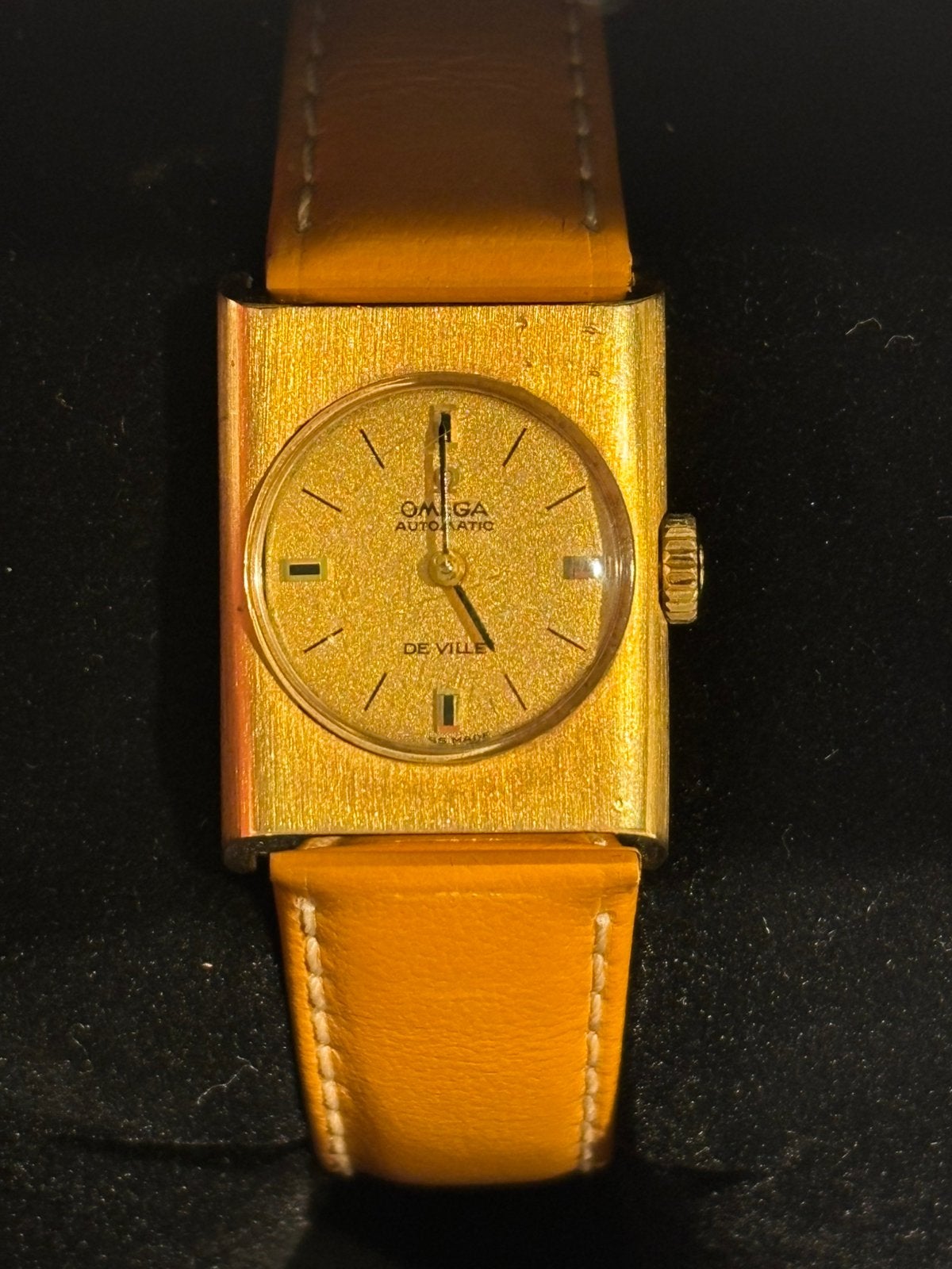 Omega de ville, Handtassen en Accessoires, Horloges | Dames, Ophalen, Zo goed als nieuw