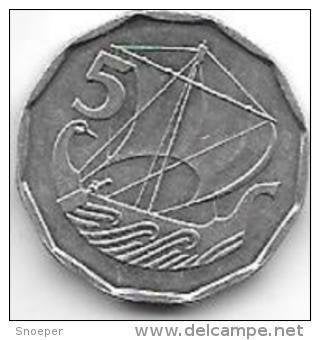 cyprus 5 mils 1982 km 50.2 unc 1 date in km, Envoi, Autres pays, Monnaie en vrac