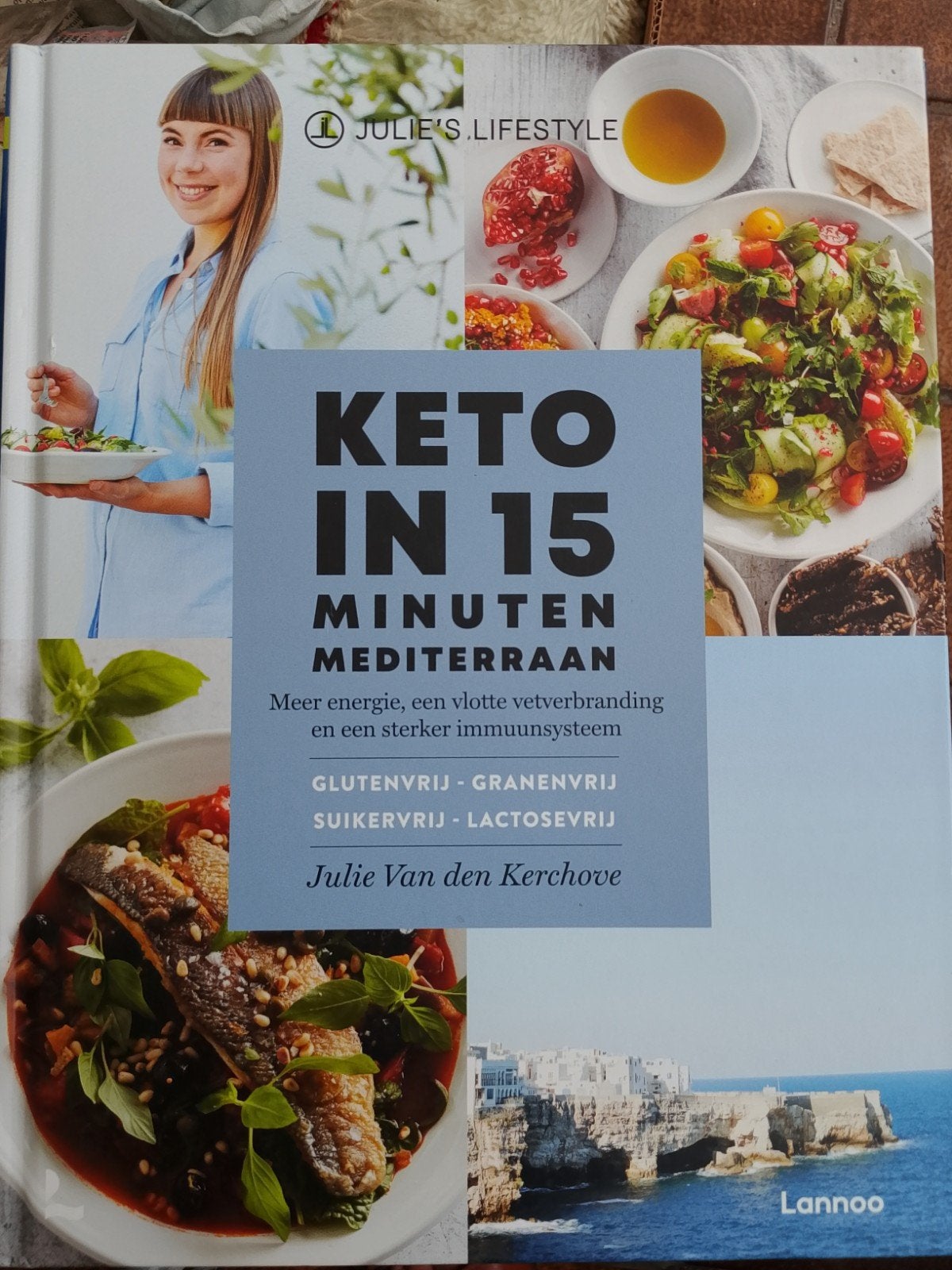 Julie Van den Kerchove - Keto in 15 minuten - Mediterraan, Boeken, Hoofdgerechten, Nieuw, Ophalen of Verzenden, Julie Van den Kerchove