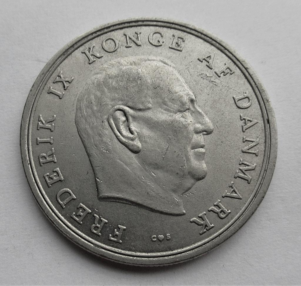 Denemarken 5 kroner, 1961 frederik ix, Verzenden