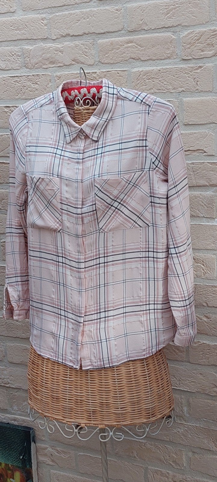 hemdbloes maat 38 lola liza, Kleding | Dames, Blouses en Tunieken, Ophalen of Verzenden, Maat 38/40 (M)