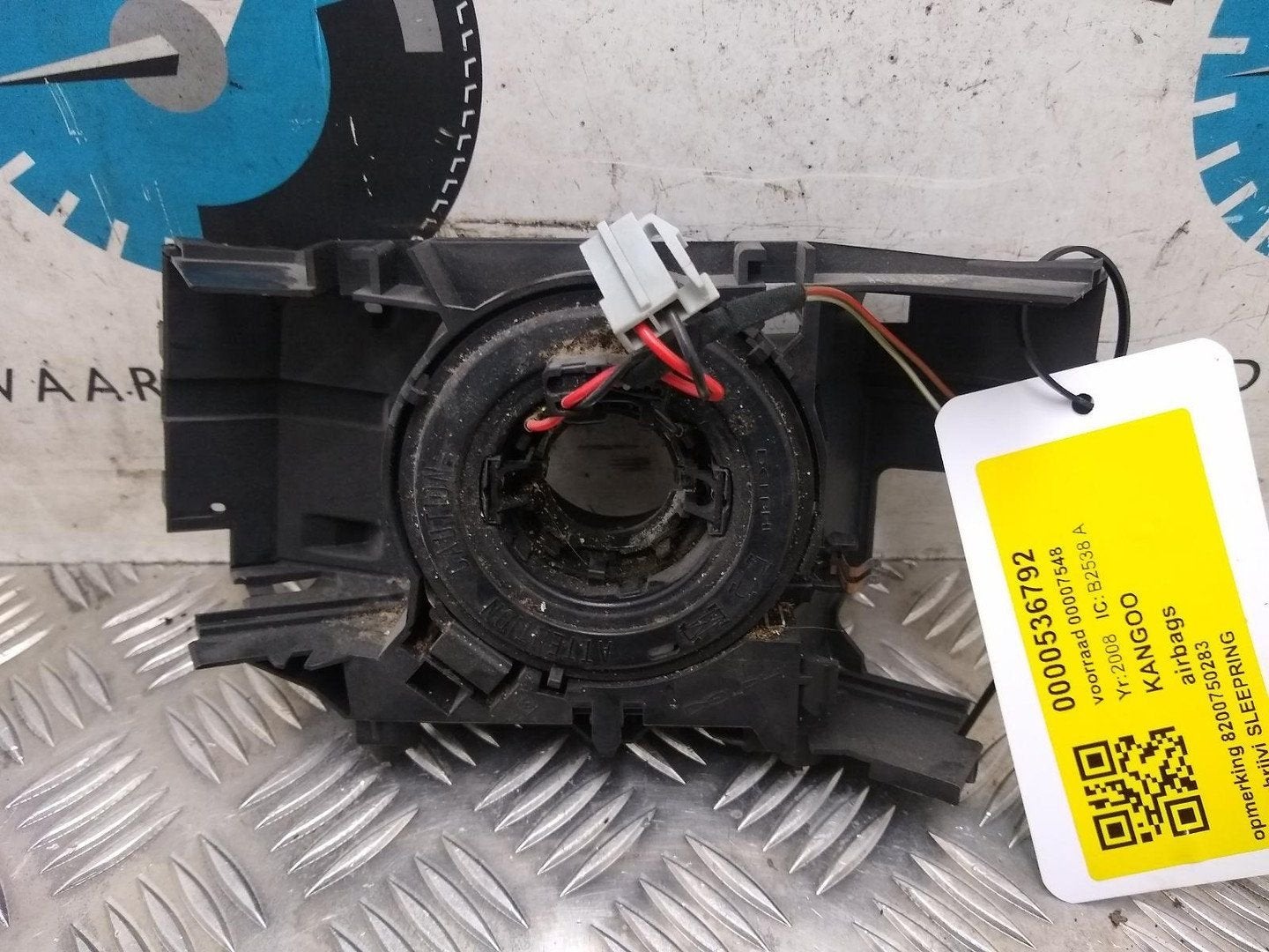RENAULT KANGOO SLEEPRING STUURKOLOM 2008, Ophalen of Verzenden, Gebruikt, ARN erkend