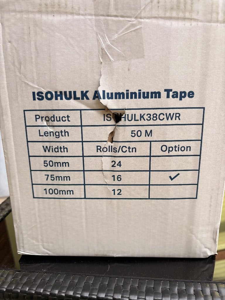 Rouleaux tape aluminium, Enlèvement ou Envoi, Neuf