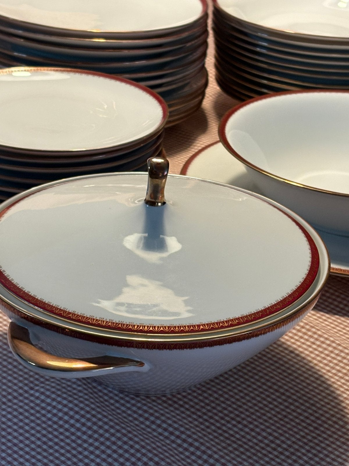 Retsch&co Bavaria servies midcentury, Huis en Inrichting, Ophalen, Zo goed als nieuw, Porselein, Bord(en)