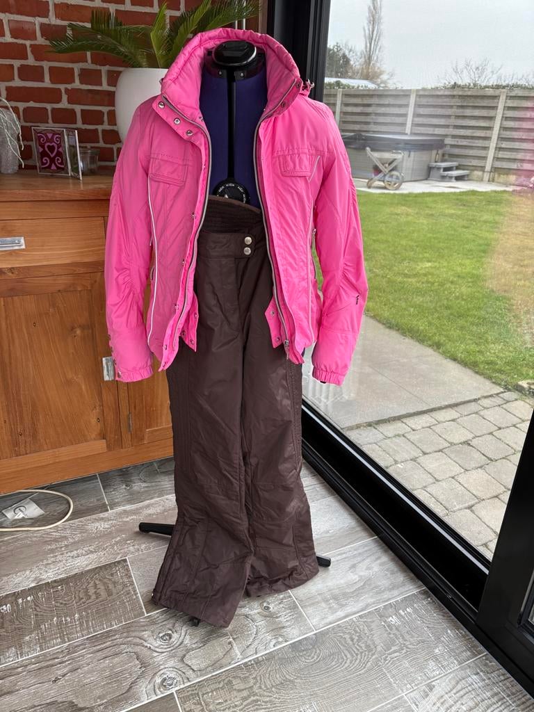 Ski jas en broek te koop, Kleding | Dames, Wintersportkleding, Ophalen, Zo goed als nieuw, Broek