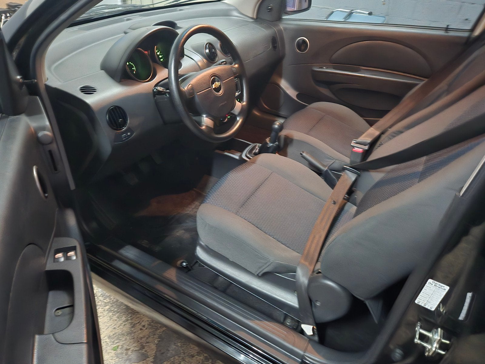 weinig km auto te koop, Auto's, Voorwielaandrijving, Dealer onderhouden, Kalos, Leder en Stof
