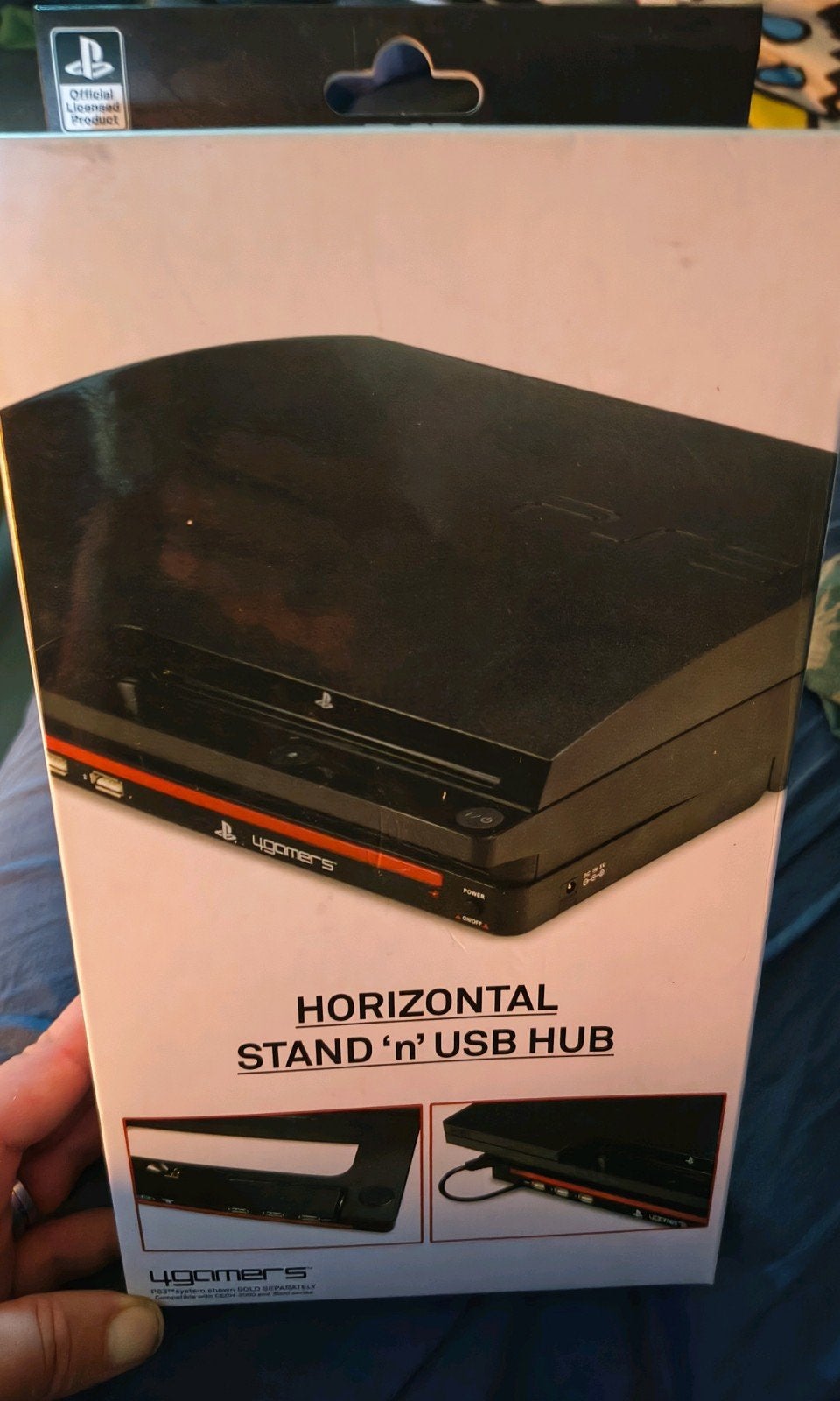 Ps3 Official Horizontal Stand n hub voor Ps3 Slim (New), Games en Spelcomputers, Spelcomputers | Sony PlayStation 3, Ophalen of Verzenden