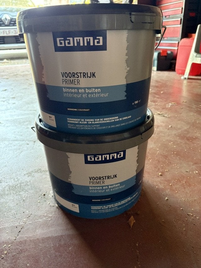 Verf, Doe-het-zelf en Bouw, Verf, Beits en Lak, Ophalen, Wit, Nieuw, Verf