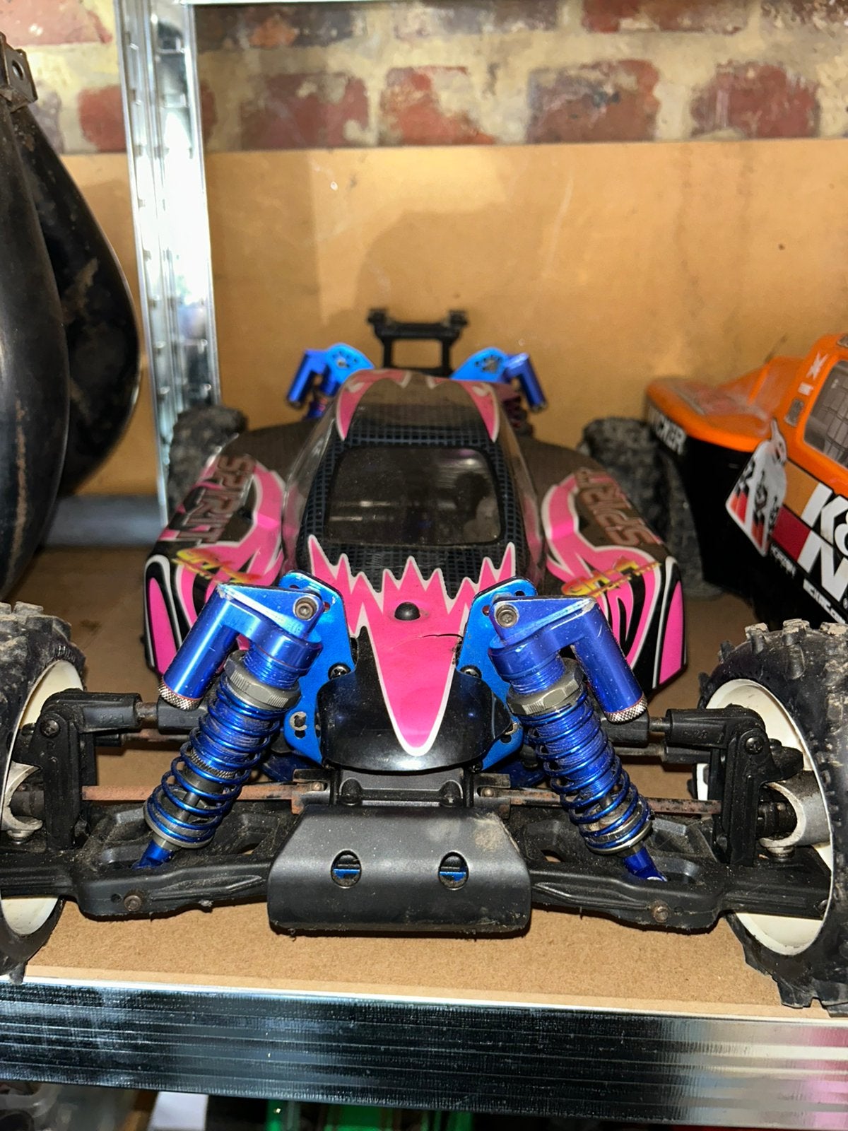 Buggy rc thermique, Hobby & Loisirs créatifs, Échelle 1:8, Voiture off road, Enlèvement, Utilisé