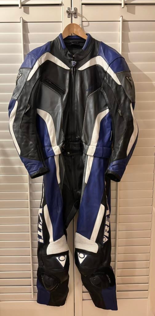 Rev'it ! Combinaison de moto 2 pièces en cuir, Motos, Enlèvement ou Envoi, Seconde main, Femmes, Combinaison