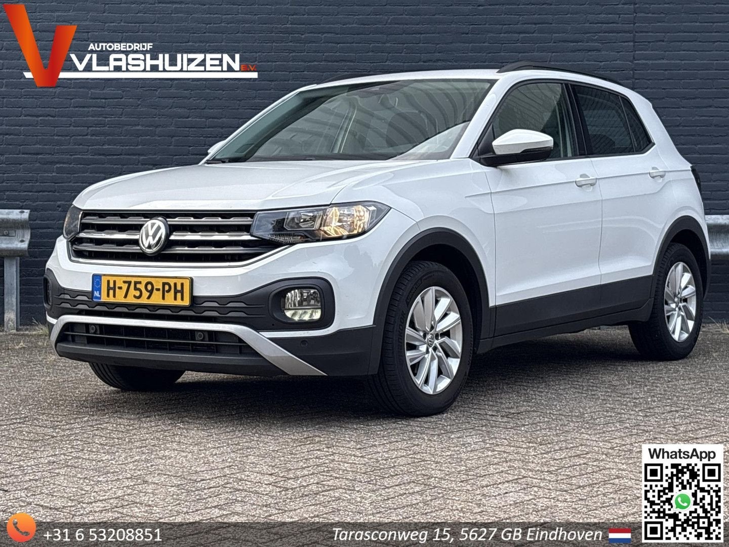 Volkswagen T-Cross 1.0 TSI Life | € 9.450,- NETTO! | climati, Achat, Entreprise, Noir, Automatique
