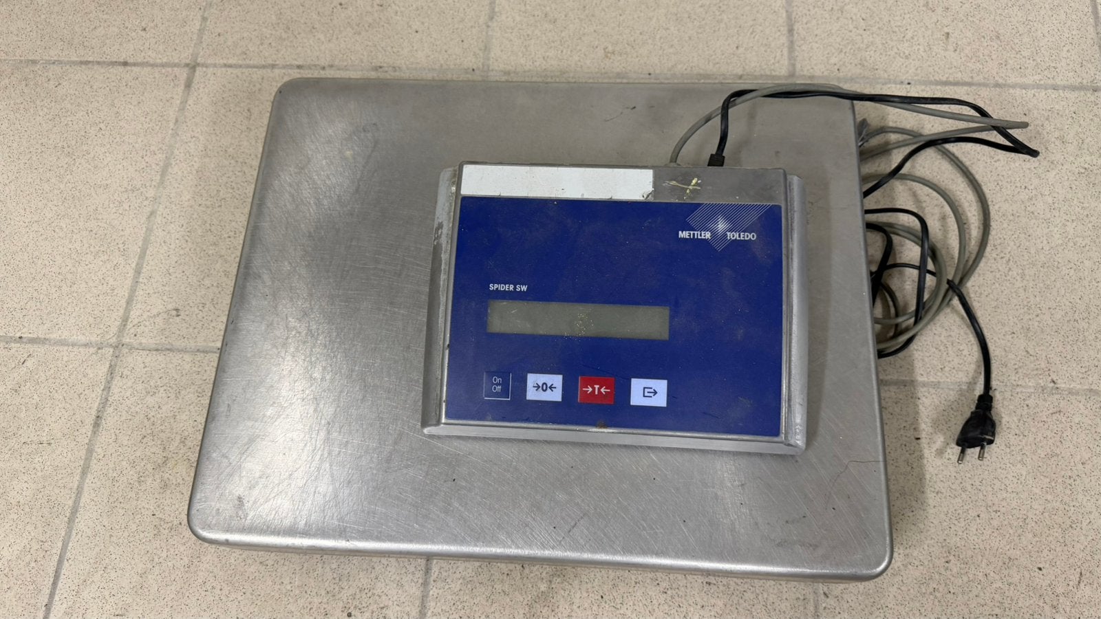 Mettler Toledo Spider SW Industriële weegschaal – RVS 100kg, Ophalen, Zo goed als nieuw