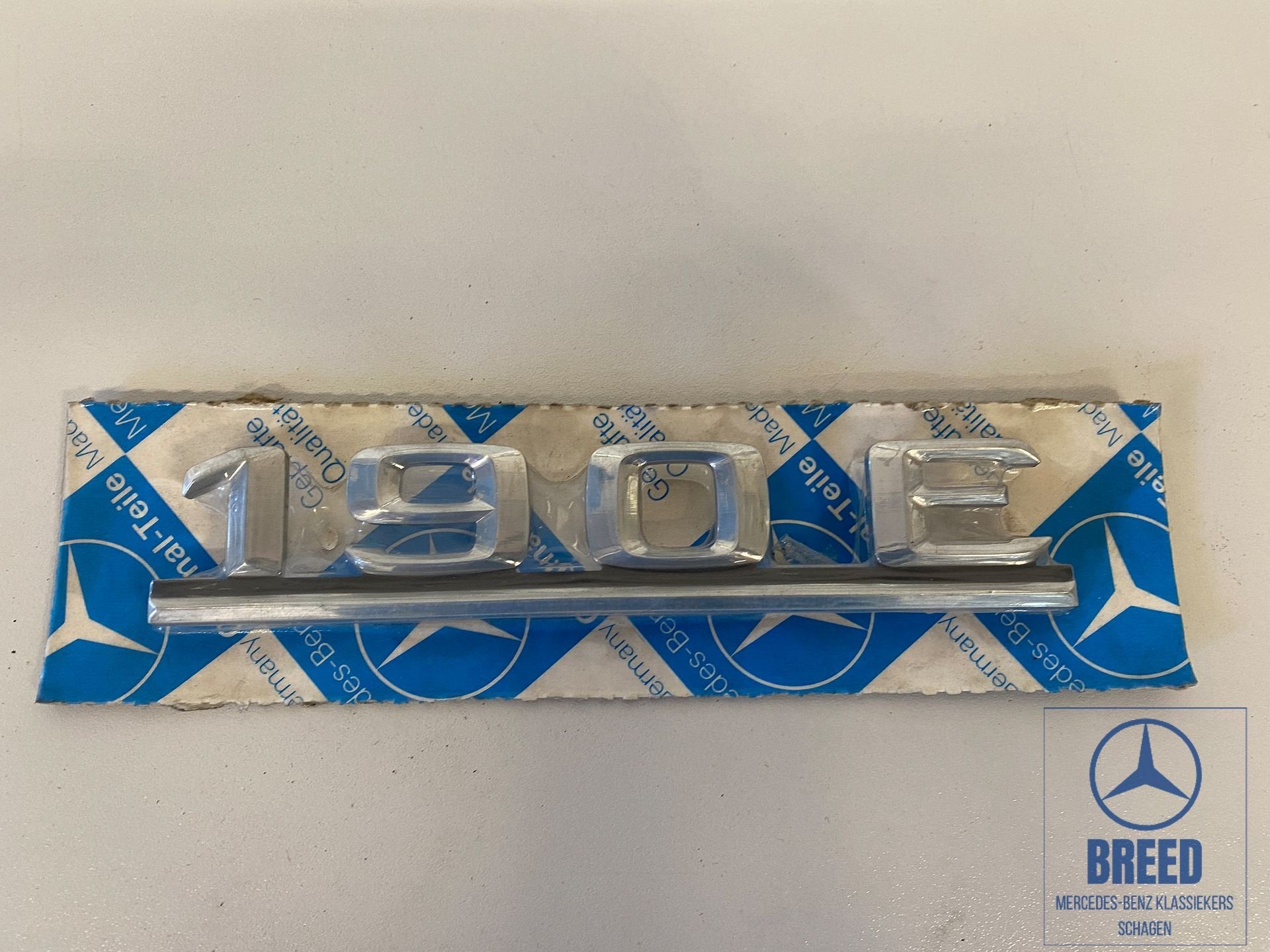 NOS embleem 190E voor Mercedes-Benz W201, -, Nieuw, Ophalen of Verzenden, -