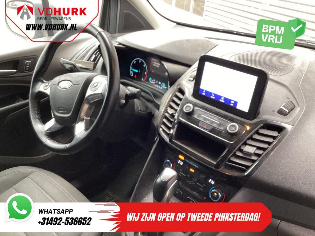 Ford Transit Connect 1.5 120 pk Aut. L2 Limited EXPORT Carpl, Autos, Argent ou Gris, Achat, Entreprise, Diesel