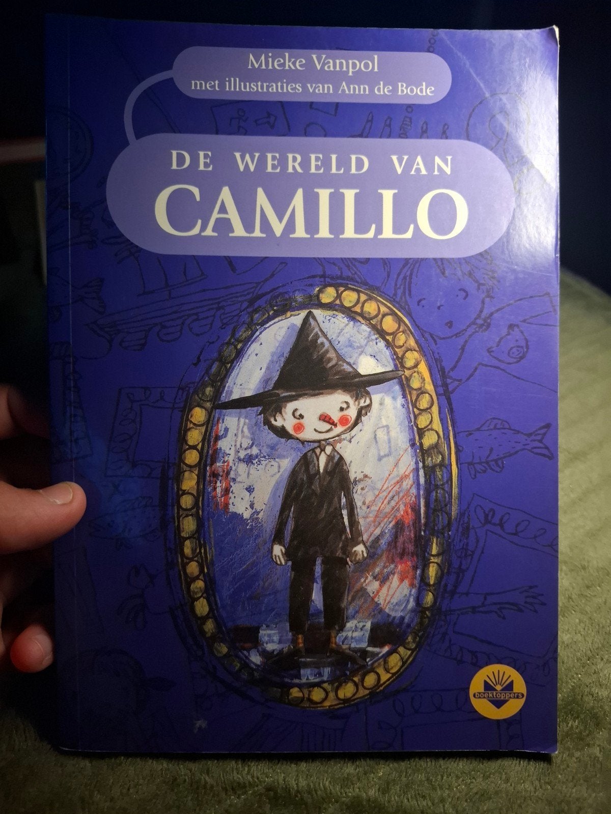 De wereld van Camillo, Livres, Ésotérisme & Spiritualité, Comme neuf, Autres sujets/thèmes, Mieke Vanpol, Enlèvement