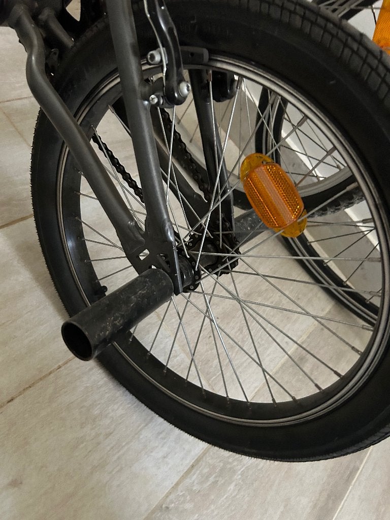 BMX, Vélos & Vélomoteurs, Frein sur jante, Enlèvement ou Envoi, Repose-pieds, Acier