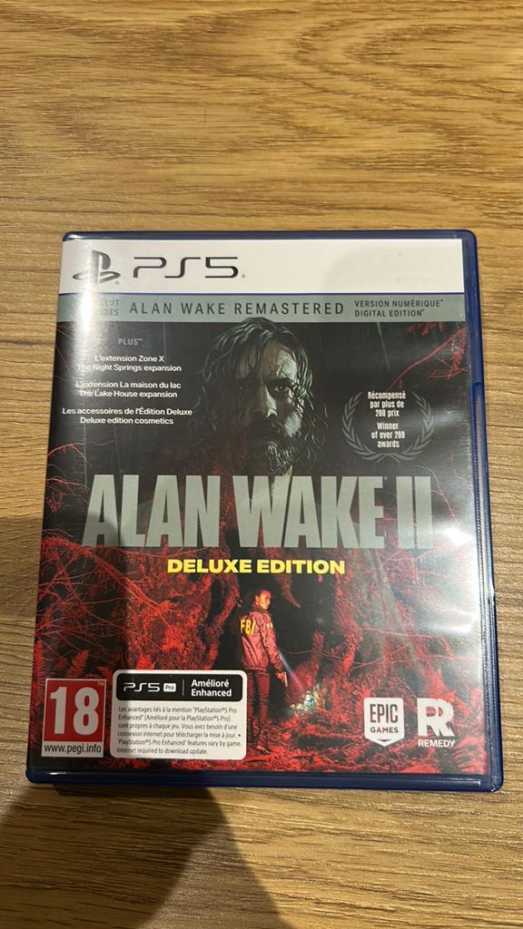 Alan Wake 2 voor de PS5, Games en Spelcomputers, Games | Sony PlayStation 5, Ophalen of Verzenden, Zo goed als nieuw