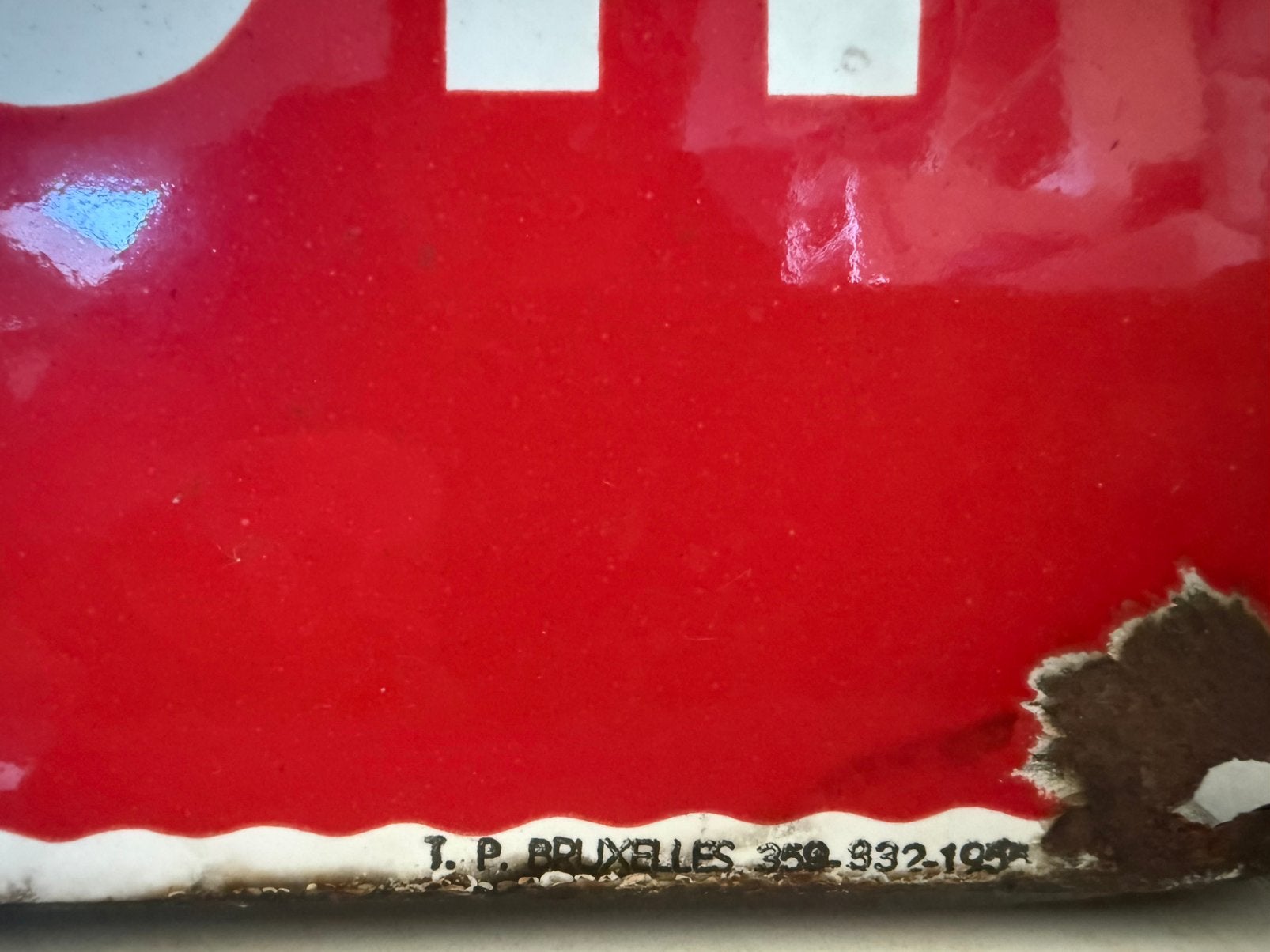 Emaillebord Boule d’or, Collections, Enlèvement, Comme neuf