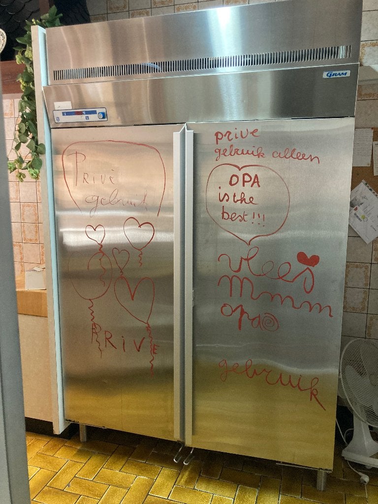 Dubbele diepvriezer, snijmachine, kook-kast en afwasmachine, Ophalen, Gebruikt