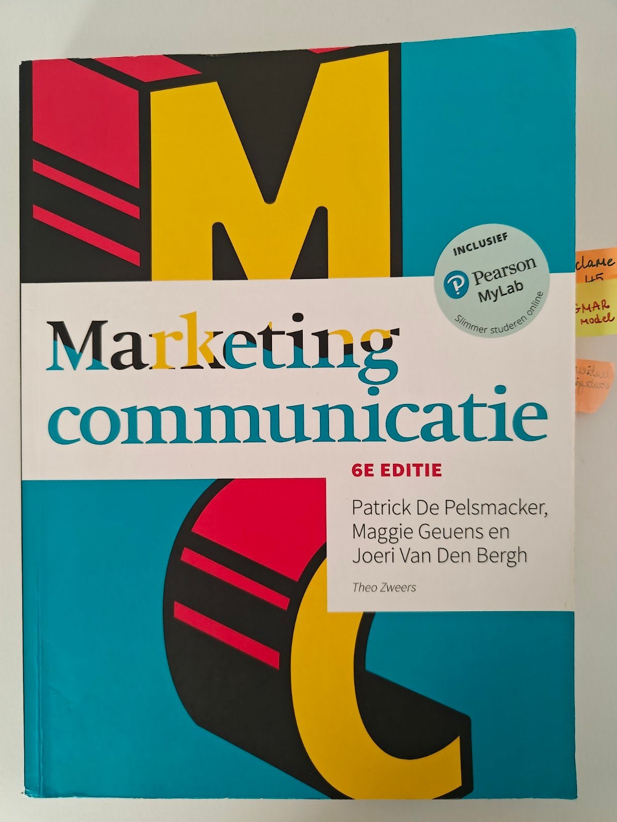 Marketingcommunicatie 6e editie - Patrick De Pelsmacker, Autres niveaux, Comme neuf, Autres matières, Patrick De Pelsmacker; Joeri van den Bergh; Maggie Geuens