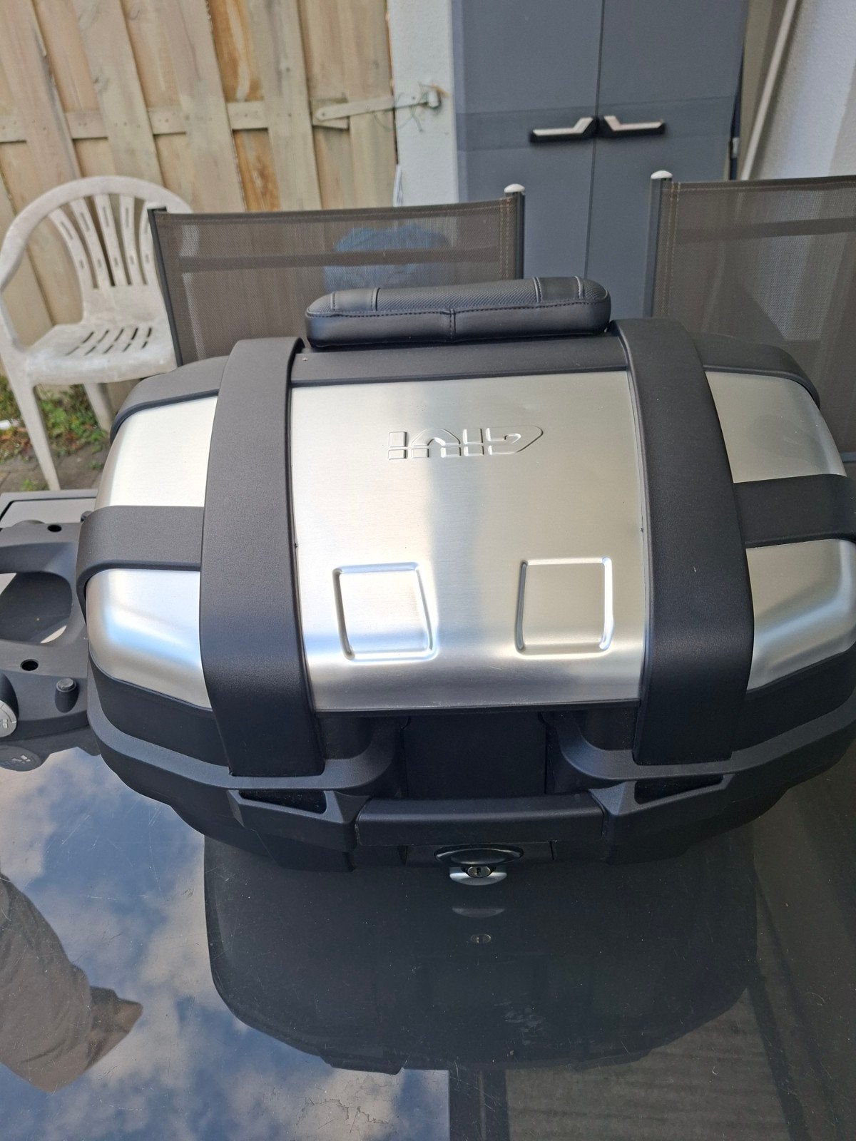 GIVI TRK52 Trekker Monokey Topkoffer aluminium cover - 52l, Ophalen, Zo goed als nieuw