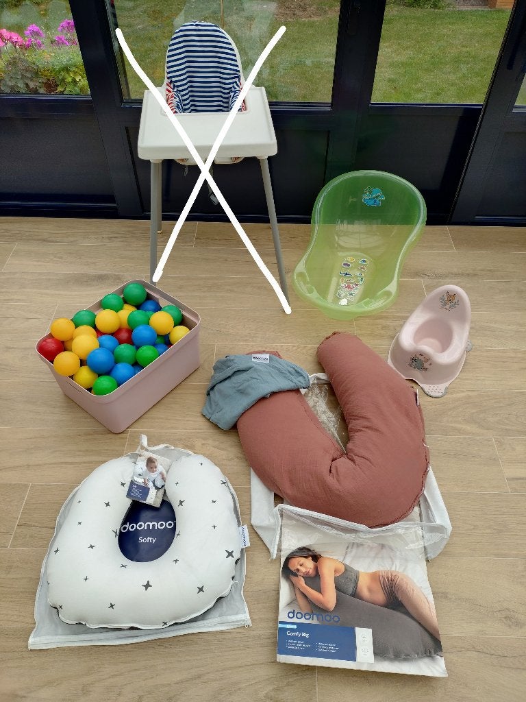 Allerlei babyartikels / borstvoedingskussens, Ophalen of Verzenden, Zo goed als nieuw