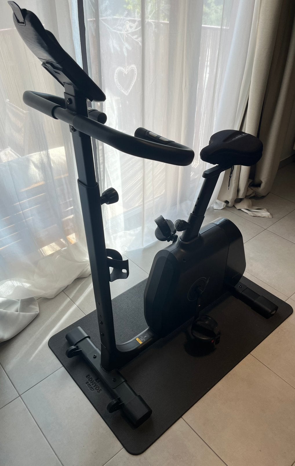 Vélo d’appartement DOMYOS EB520 B, Jambes, Comme neuf, Enlèvement, Vélo d'appartement