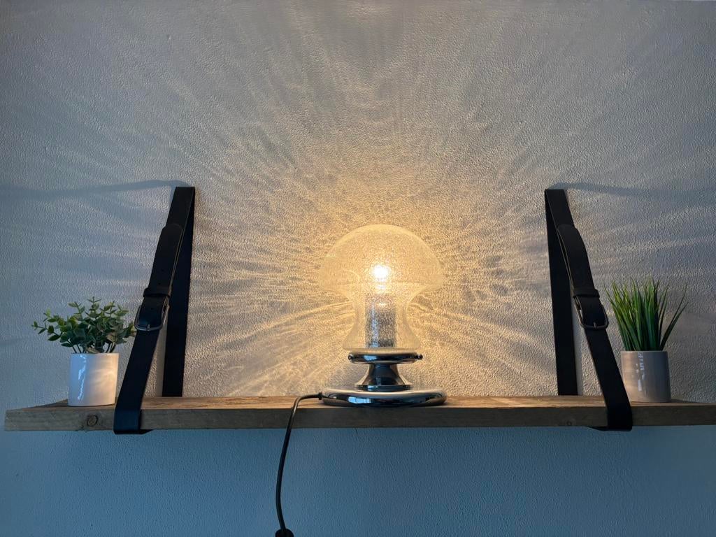 Vintage mushroom space age tafellamp van Baum Leuchten, Ophalen of Verzenden, Gebruikt