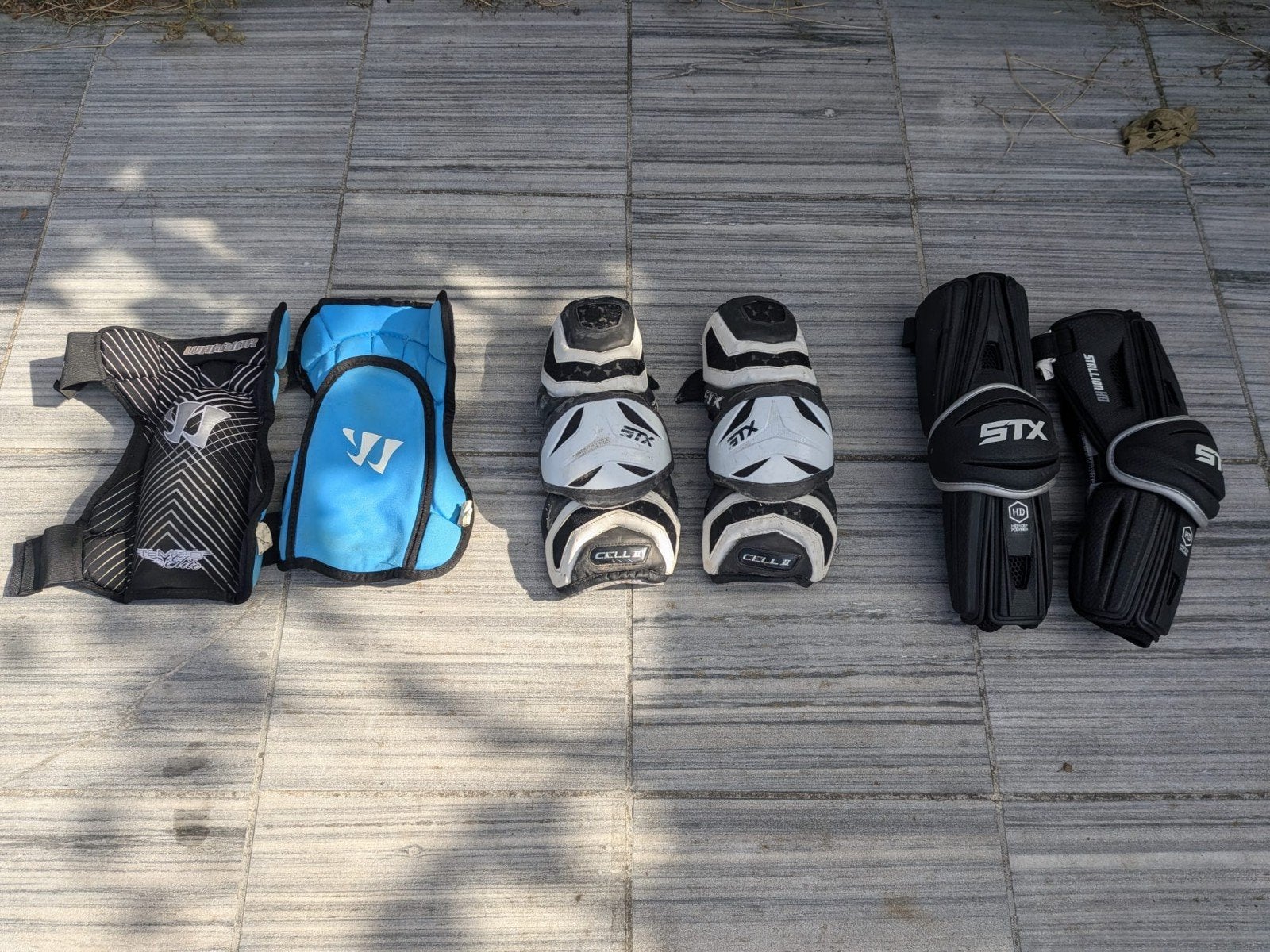 elleboog pads lacrosse, Sport en Fitness, Overige Sport en Fitness, Ophalen of Verzenden, Zo goed als nieuw