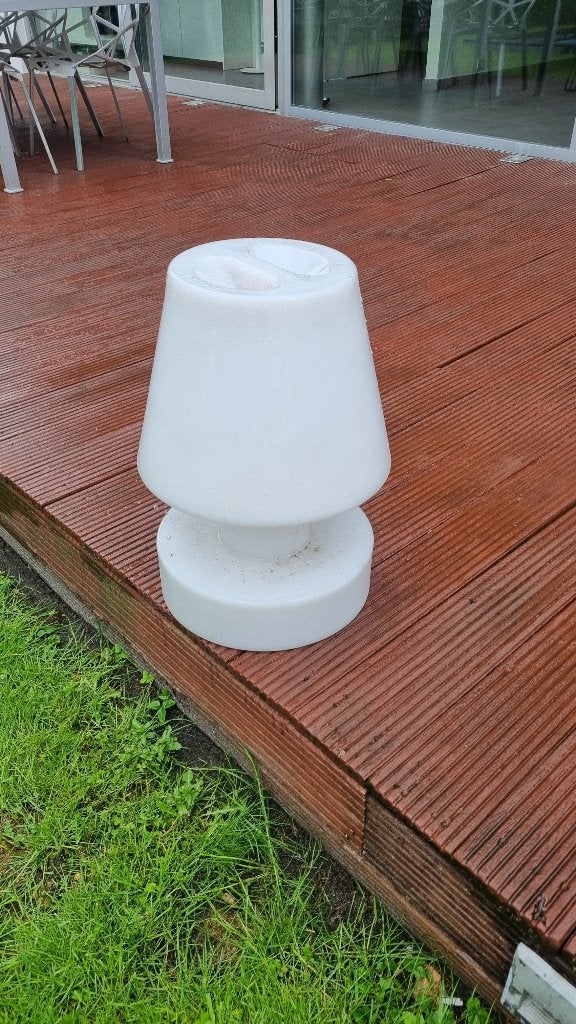 Bloom buitenlamp op batterij, Ophalen, Kunststof, Gebruikt, Minder dan 50 watt