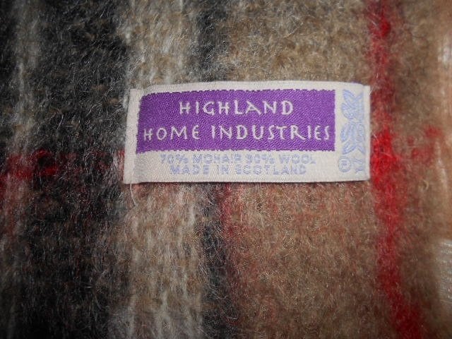 sjerp in mohair en wol, made in scotland, splinternieuw, Kleding | Heren, Ophalen of Verzenden, Nieuw, Highland handmade, Sjaal